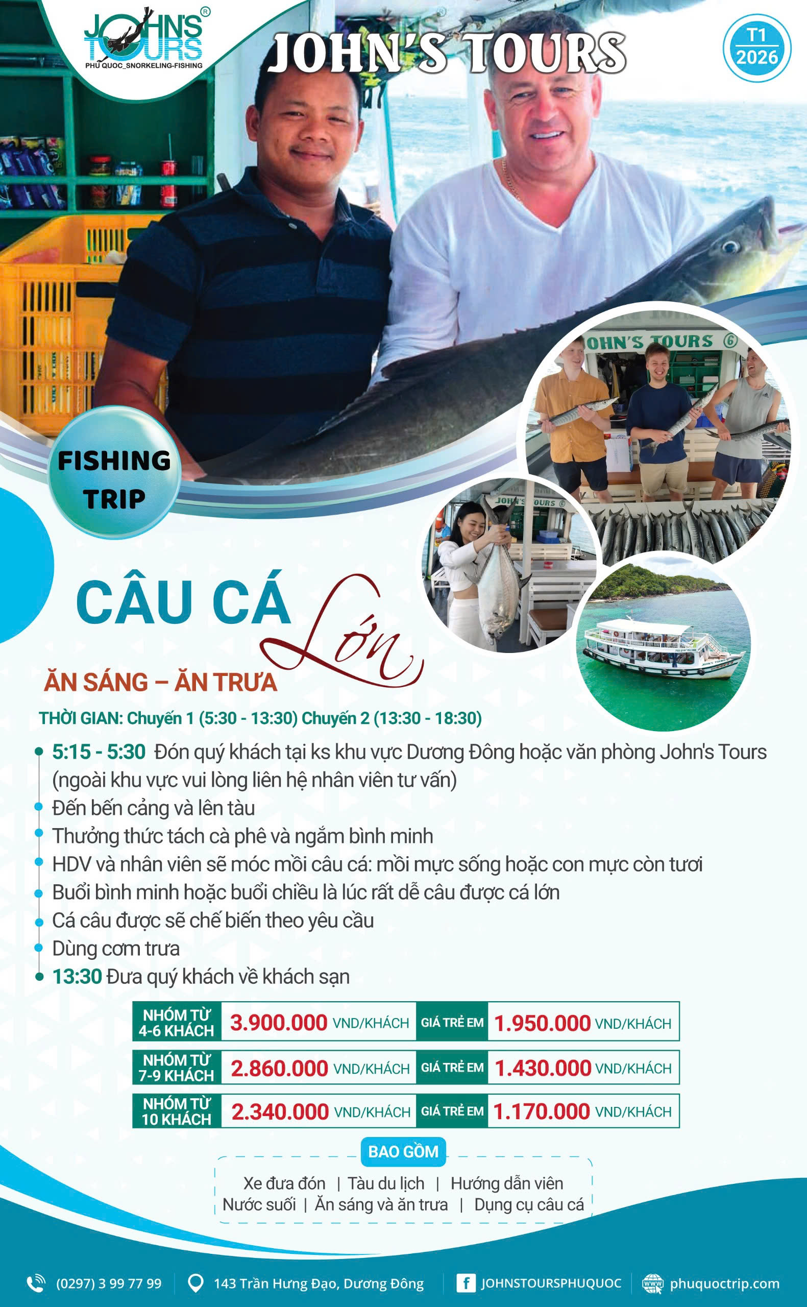 FISHING TRIP: CÂU CÁ SỚN