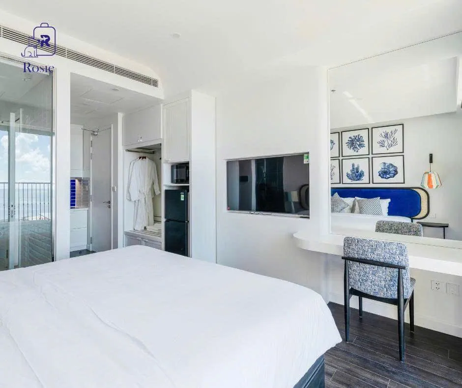 Căn Hộ Studio Hạng Sang Với Giường Cỡ Lớn, Có Ban Công