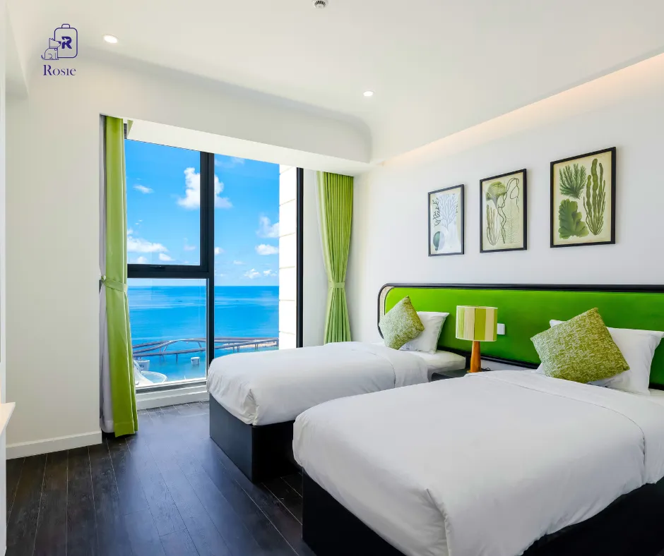 Căn Hộ 2 Phòng Ngủ Với Giường Cỡ Lớn, Có Ban Công, Tầm Nhìn Pháo Hoa, Hướng Biển